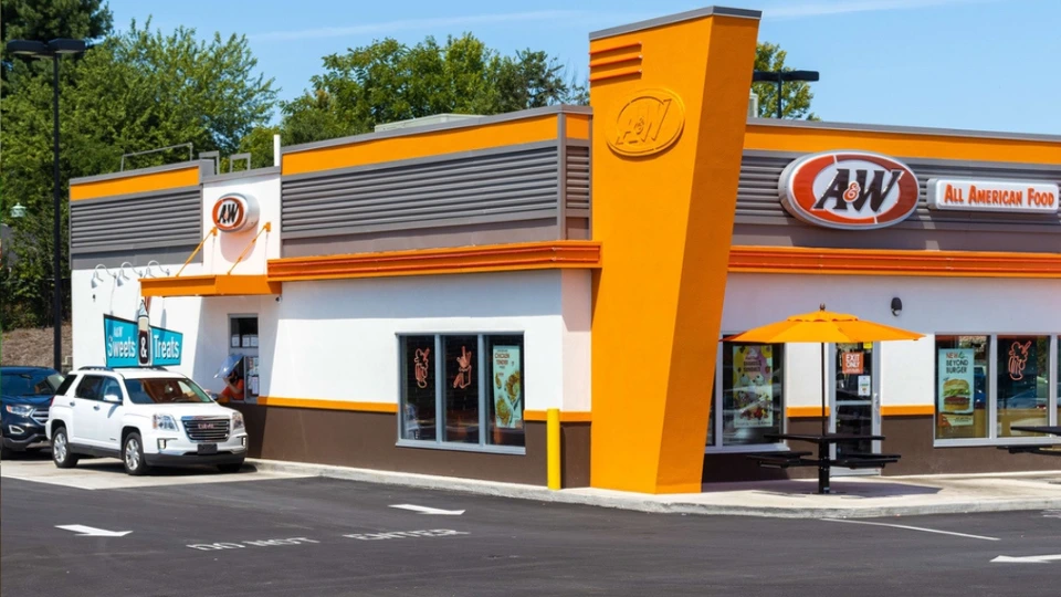 an A&W restaurant chain