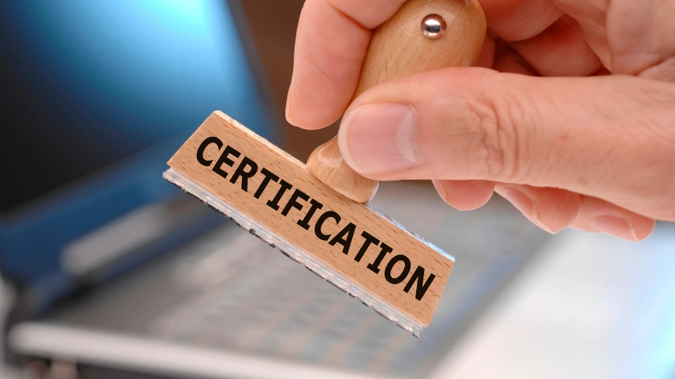 hospitality certification