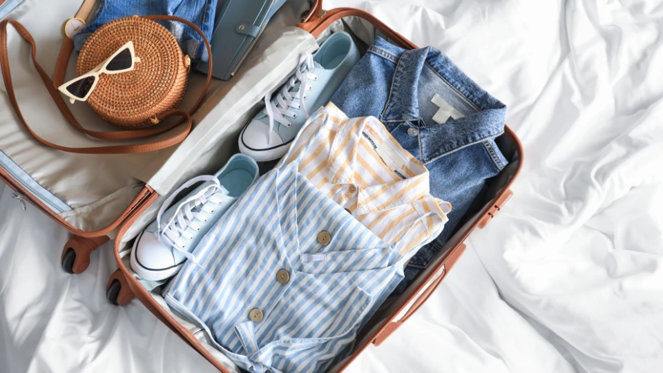 pack bags pack belongings for vacation