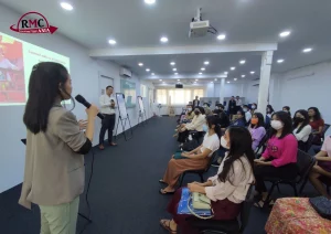 RMC Asia hosts a meeting with Erudite, one of our partners in Myanmar