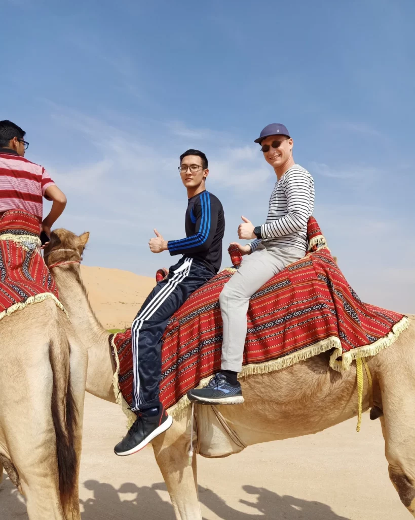 Raymond_RMC Asia participant in Qasr Al Sarab Desert Resort in Abu Dhabi