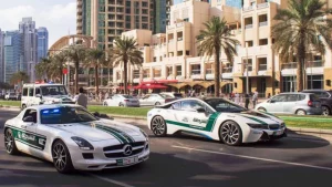 dubai police cars