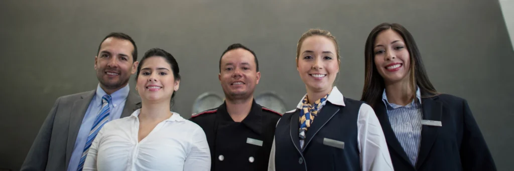 hotel departments staff