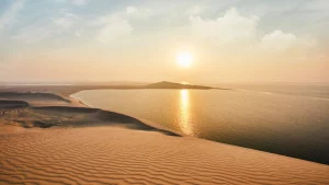 khor al udaid beach, qatar